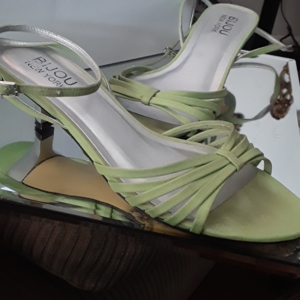 Mint Green Sandals - Picture 9 of 9
